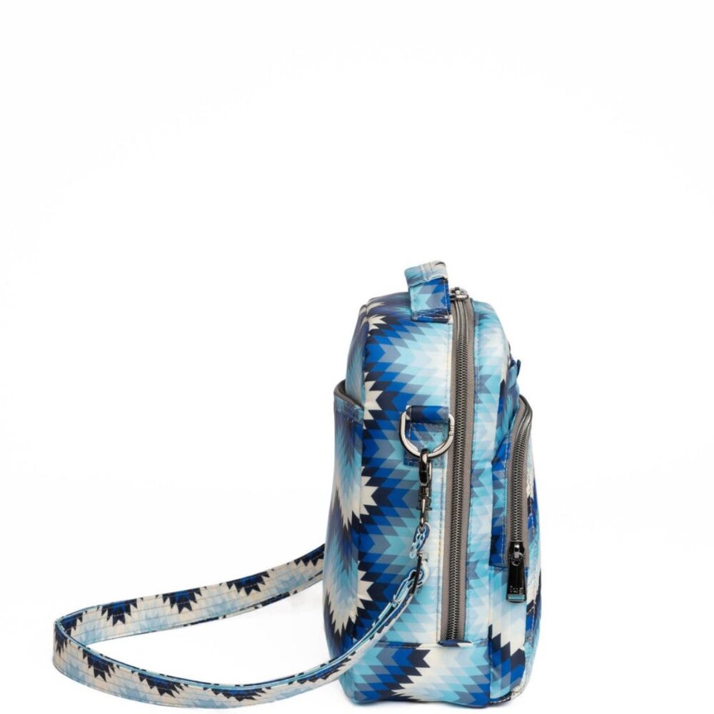 Lug Guild Collection Classic Ranger 2 Crossbody Bag Bargello Mountains Blue - Picture 5 of 14